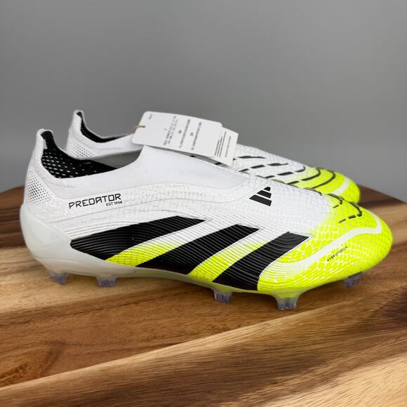 Adidas Predator Elite LL FG Soccer Men\'s 12 Football Cleats Radiant Blaze JI1075 main image 5